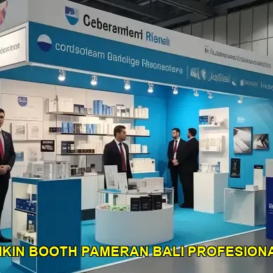bikin booth pameran bali profesional
